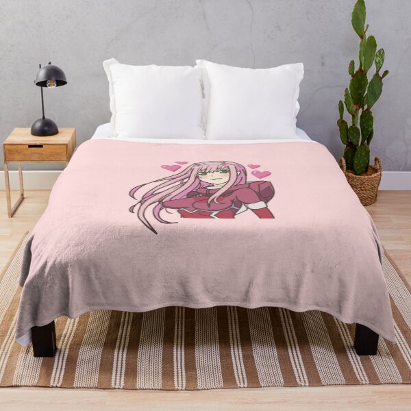 Item preview, Darling in the Franxx - Cute Zero Two with Hearts designed and sold by cutiepoop.