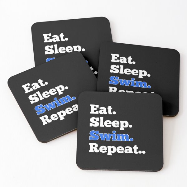 Item preview, Eat.sleep.SWIM.Repeat. Essential T-shirt designed and sold by ODENSHOP.