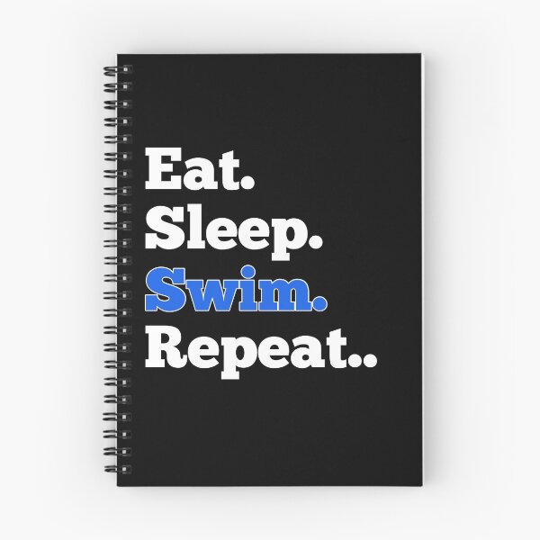 Item preview, Eat.sleep.SWIM.Repeat. Essential T-shirt designed and sold by ODENSHOP.