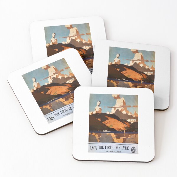 Item preview, retro iconic The Firth of Clyde designed and sold by CorasPosters.