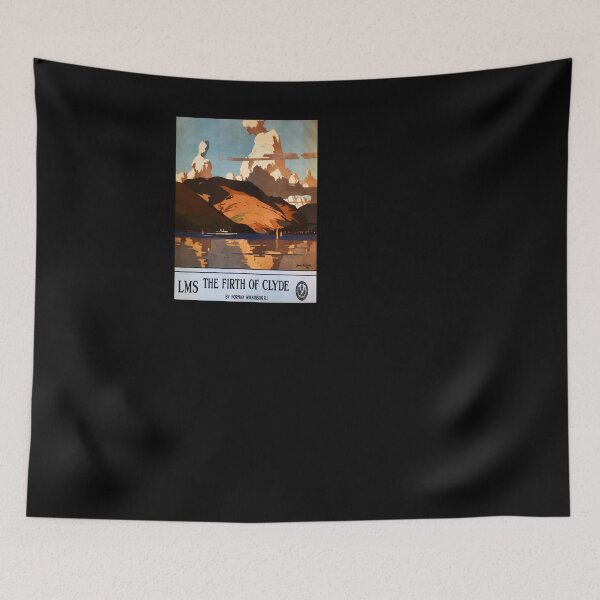 Item preview, retro iconic The Firth of Clyde designed and sold by CorasPosters.