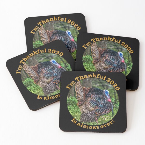 Item preview, Thanksgiving Day Turkey thankful 2020 is almost over designed and sold by Steven Kight.