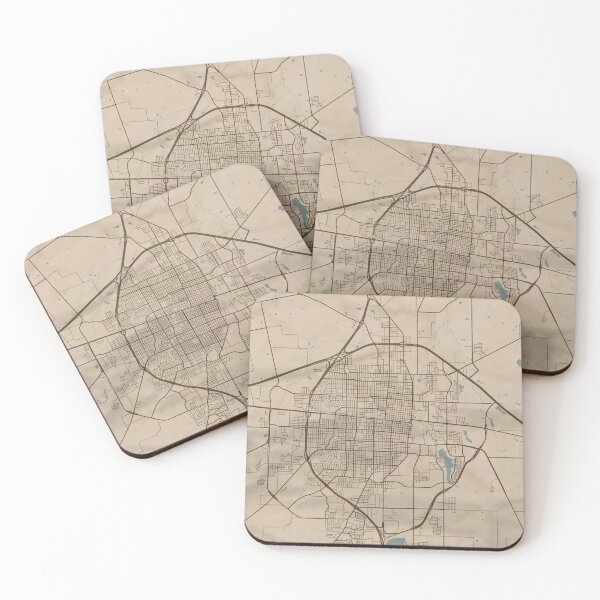 Item preview, Abilene Sepia Map designed and sold by CPTVDesign.