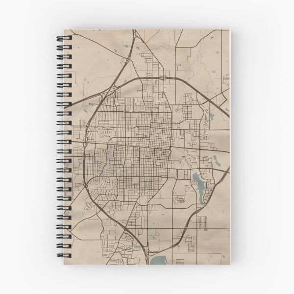 Item preview, Mapa de Abilene Sepia designed and sold by CPTVDesign.