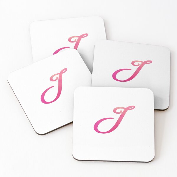 Item preview, Letter I Pink Color Monogram Script, Personalized Initial designed and sold by Star58.