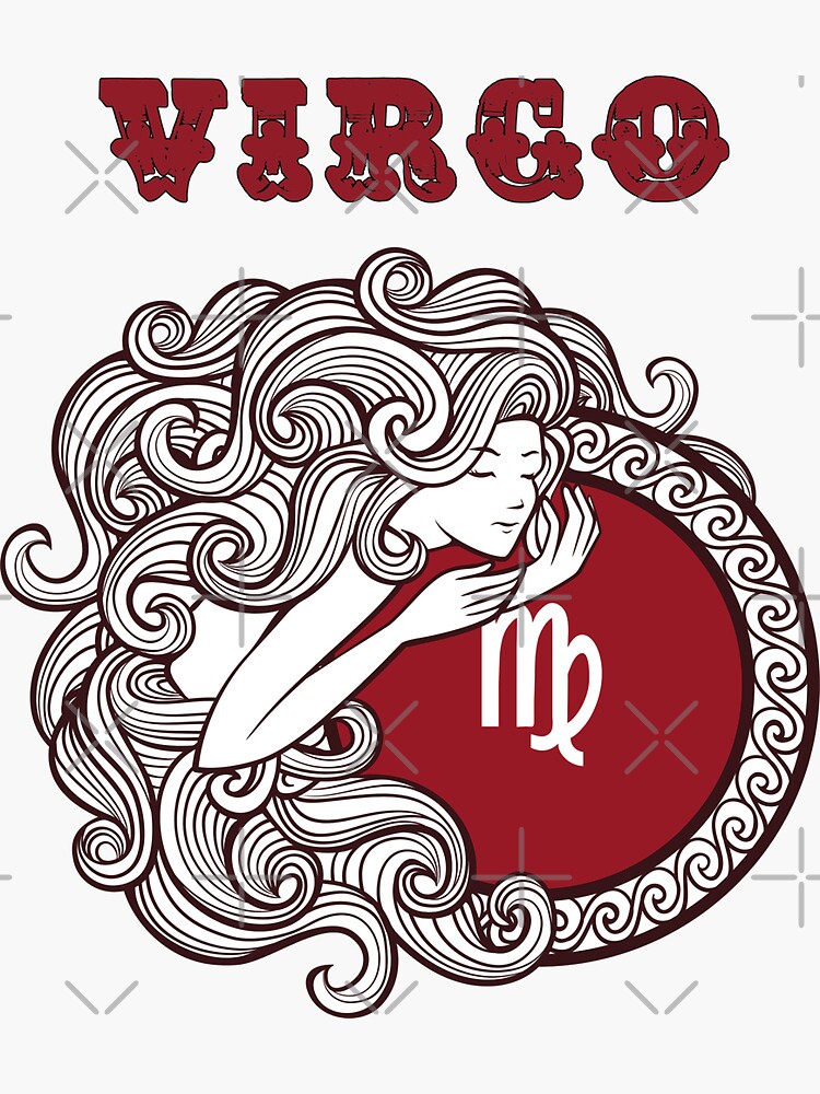 Zodiac Sign Virgo August 23rd To September 22nd Sticker For Sale By zodiac-sign-virgo-august-23rd-to-september-22nd-sticker-for-sale-by