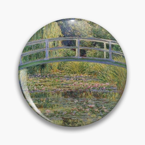 Item preview, lily pad bridge painting  designed and sold by cherryana.