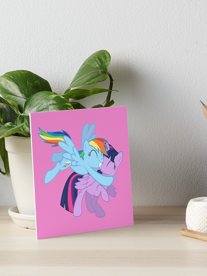 Pinkie Pie and Rainbow Dash Poster for Sale by hannahmander