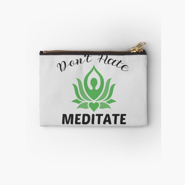 Item preview, Don't Hate Meditate Yoga designed and sold by yusufdehbi.