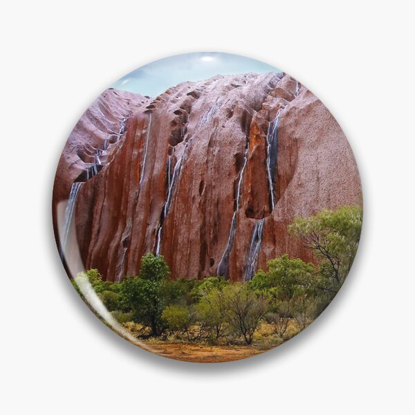 Item preview, Waterfalls on Ayres Rock designed and sold by JuliaKHarwood.