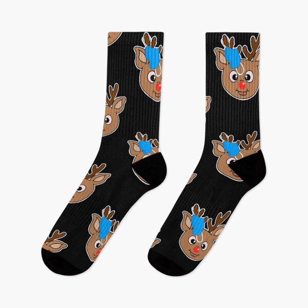 Item preview, Funny christmas reindeer sticker designed and sold by noahs-shop.