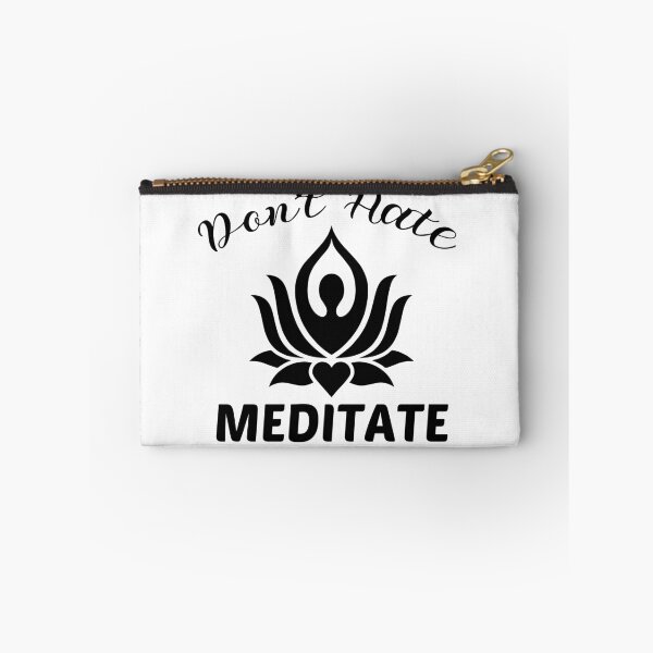 Item preview, Don't Hate Meditate Yoga designed and sold by yusufdehbi.