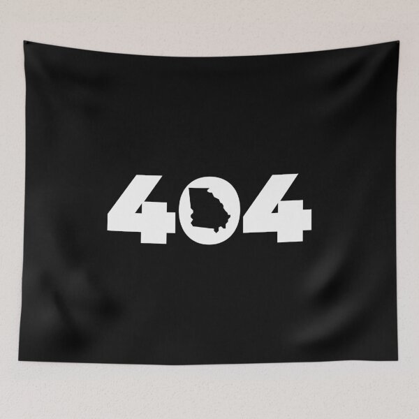 Item preview, 404 - Georgia Area Code designed and sold by KammilDesigns.