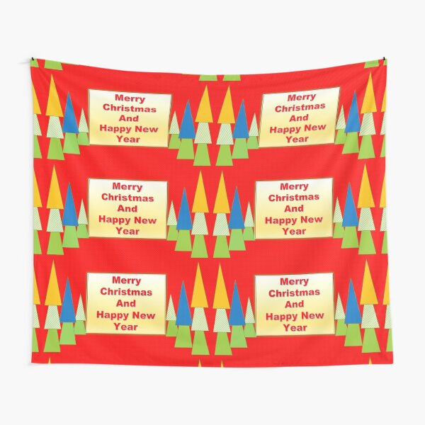 Merry Christmas Extraordinary Tapestry
