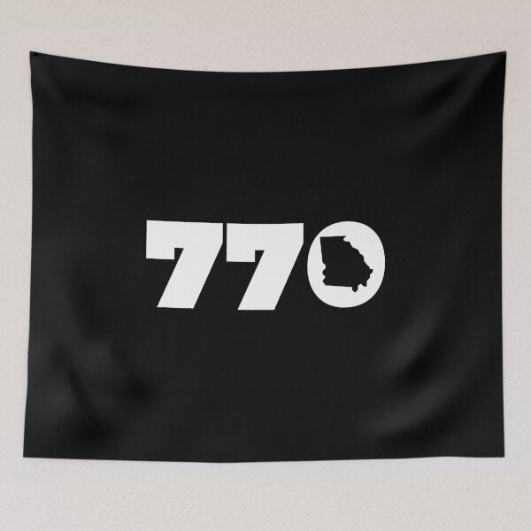Item preview, 770 - Georgia Area Code designed and sold by KammilDesigns.