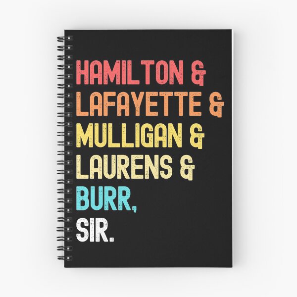 Item preview, Hamilton, Laurens, Lafayette, Mulligan, Burr, Sir designed and sold by ohmier.