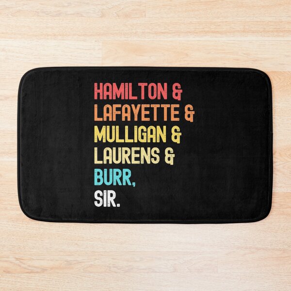 Item preview, Hamilton, Laurens, Lafayette, Mulligan, Burr, Sir designed and sold by ohmier.