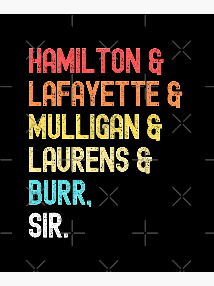 Hamilton discount mulligan lafayette