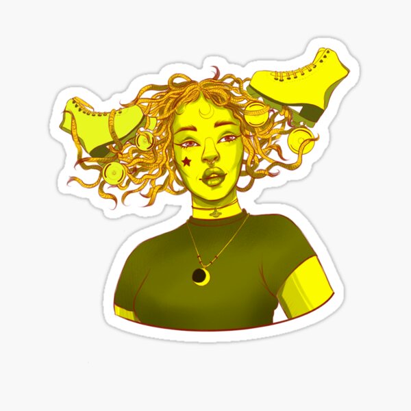 Item preview, Medusa Skater designed and sold by Waysketchy.