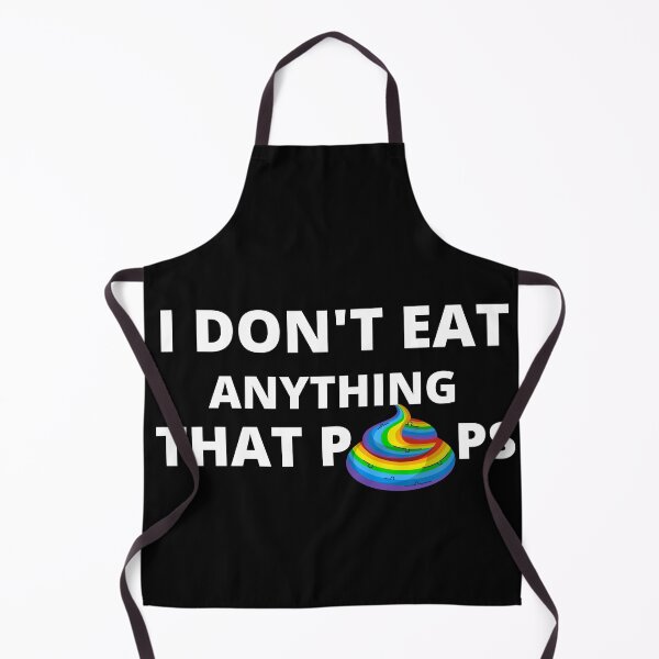 Item preview, I Don't Eat Anything That Poops designed and sold by Martin-bivert.
