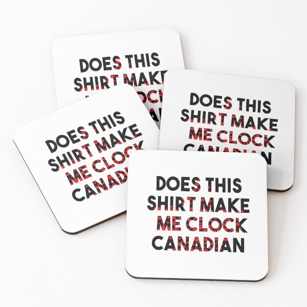 Item preview, Does This Make Me Clock Canadian designed and sold by Colleen206.