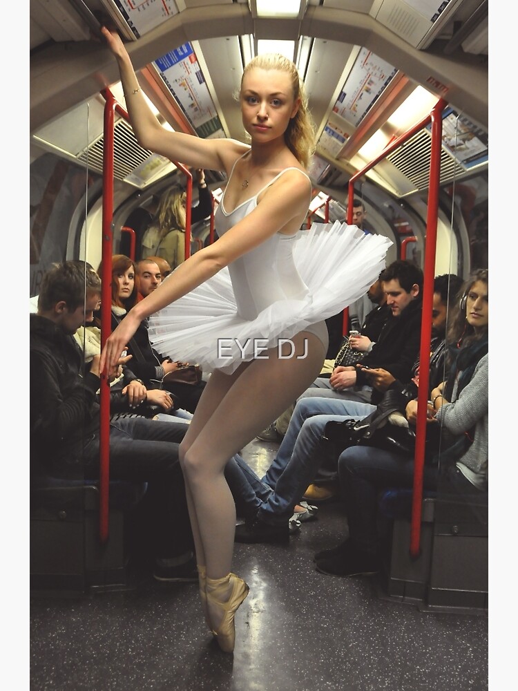 10. Street Ballerina - Central Line, London by iDJPhotography