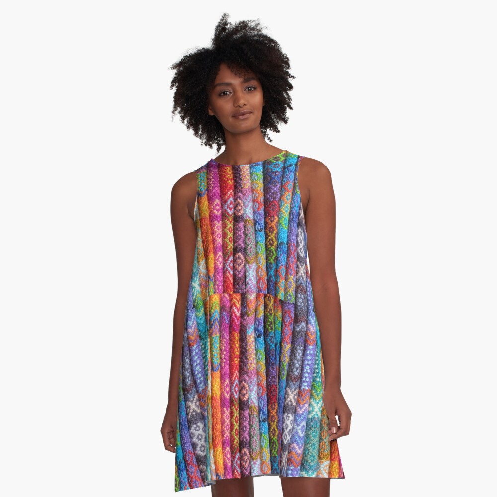 Wool In Color A-Line Dress