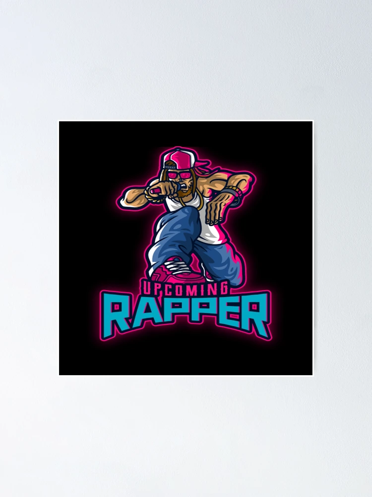 Thumbnail 1 of 3, Poster, Upcoming Rapper designed and sold by MarkThaler.