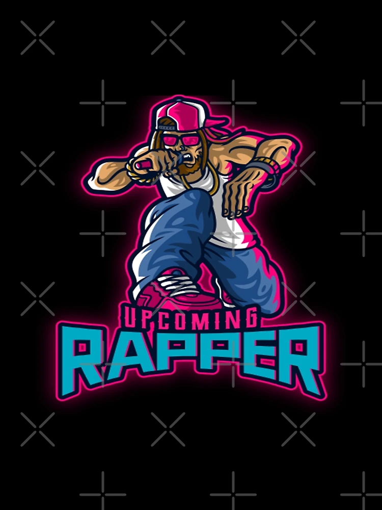 Thumbnail 3 of 3, Scarf, Upcoming Rapper designed and sold by MarkThaler.