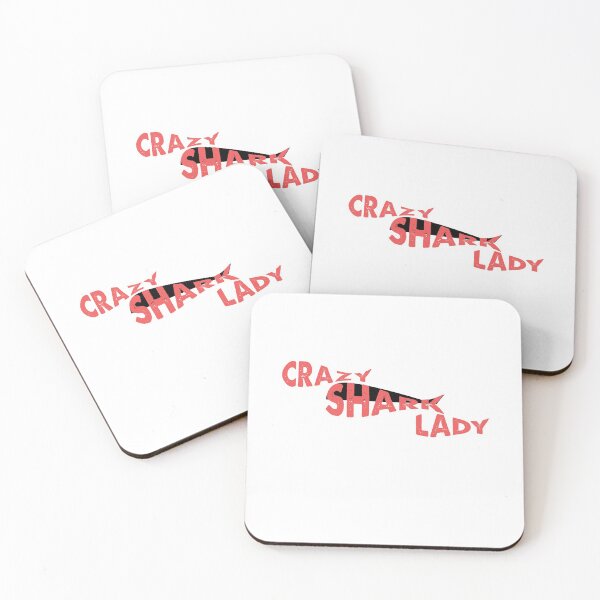Item preview,  Crazy Shark lady designed and sold by geek  designer™.