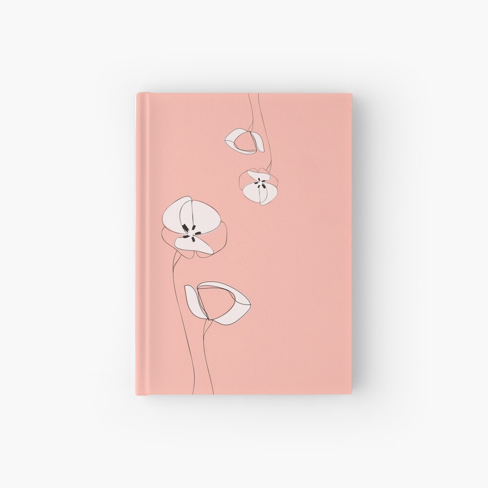 Amapolas Cuaderno de tapa dura