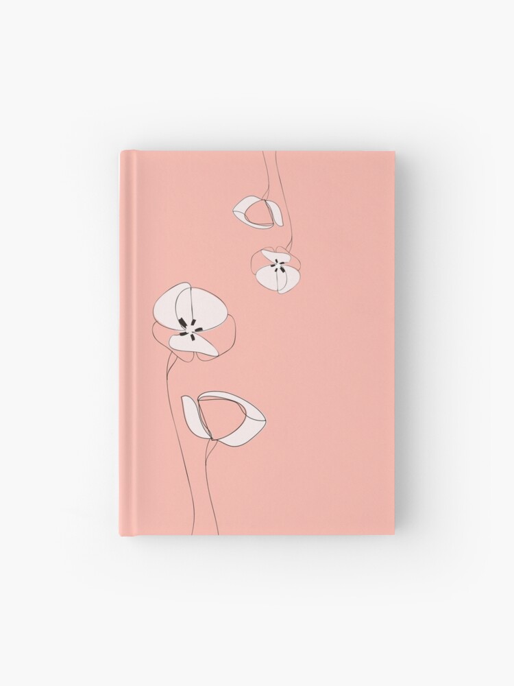 Imagen 1 de 3, Cuaderno de tapa dura con la obra Amapolas, diseñada y vendida por Lapetiteredac.