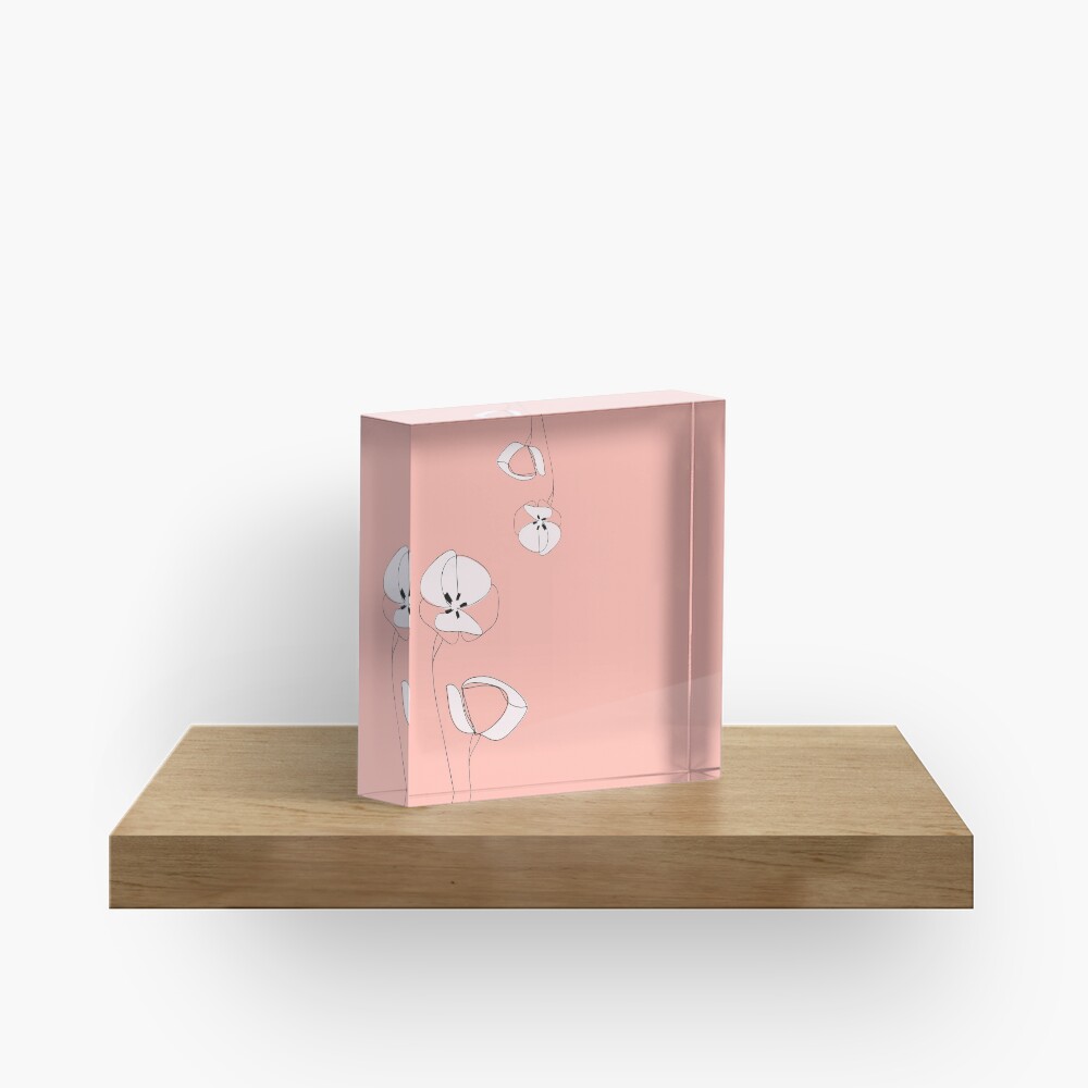 Vista previa del artículo con la obra «Bloque acrílico», diseñado y vendido por Lapetiteredac.