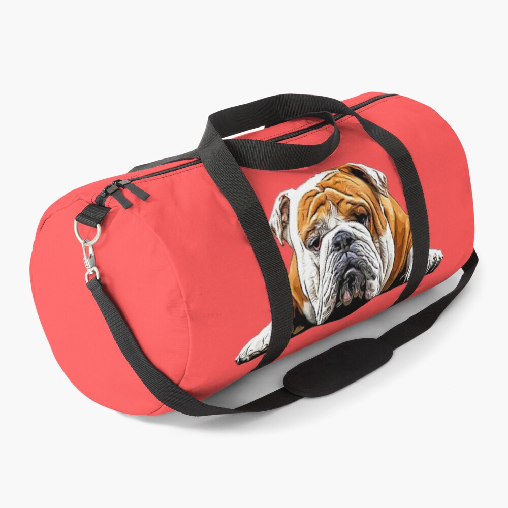 Bulldog Chill Pose - English Bulldog Duffle Bag
