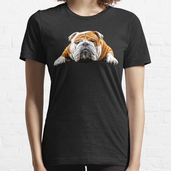 Bulldog Chill Pose - English Bulldog Essential T-Shirt