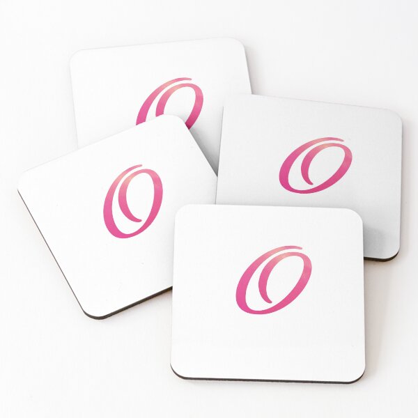Item preview, Letter O Pink Color Monogram Script, Personalized Initial designed and sold by Star58.