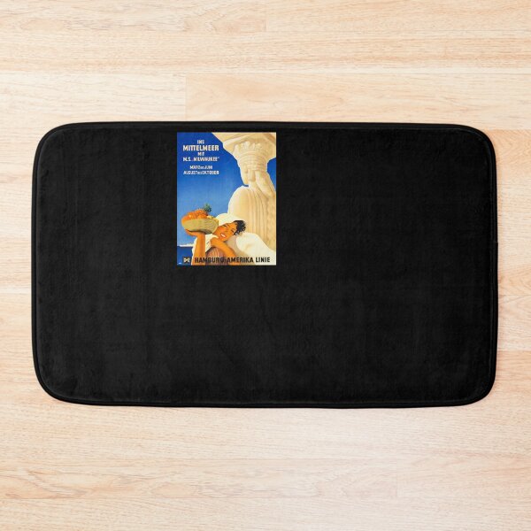 Item preview, retro iconic Ins Mittelmeer designed and sold by CorasPosters.
