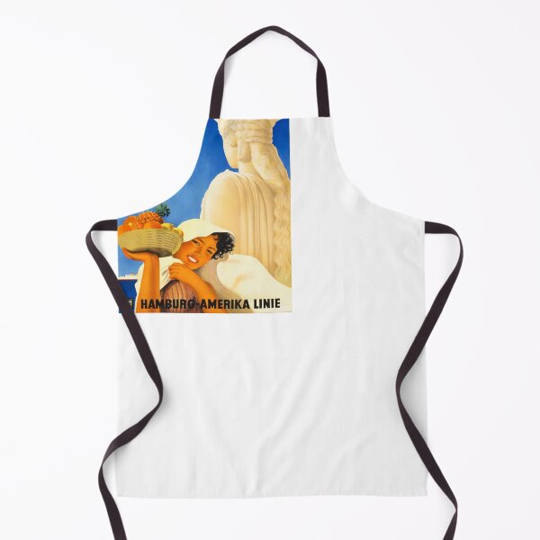 Item preview, retro iconic Ins Mittelmeer designed and sold by CorasPosters.