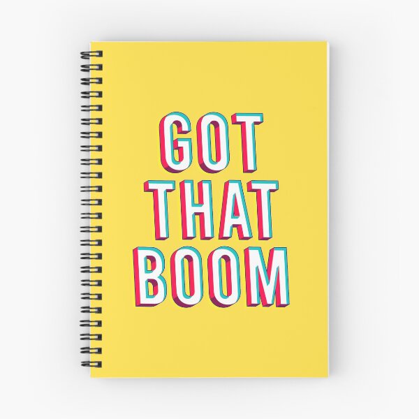 Item preview, Got that boom typography designed and sold by Morcawork.