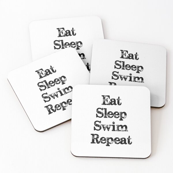 Item preview, Eat, sleep, swim, repeat designed and sold by Water Sports and Safety.