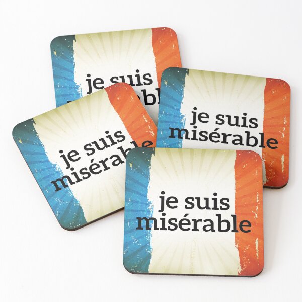 Item preview, Je suis misérable designed and sold by claudiatoman.