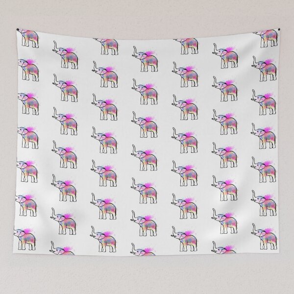 Item preview, Splattered elephant designed and sold by attracdionz.