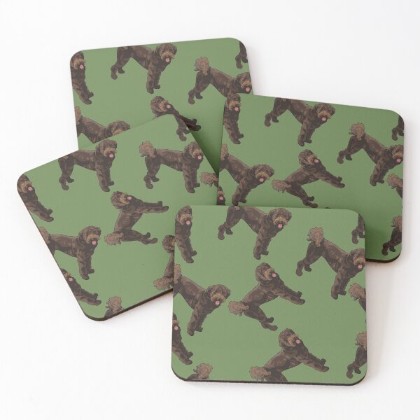 Item preview, Poppy commission in green designed and sold by Pawsnpaint.