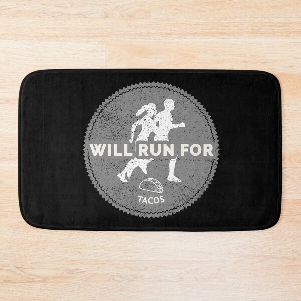 Item preview, Will Run for Tacos designed and sold by avocadoco.