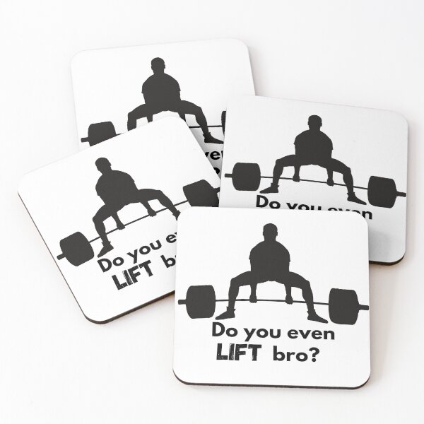 Item preview, Copy of Do you even lift bro male deadlift vector graphic black deadlift designed and sold by JustAMillenial -.