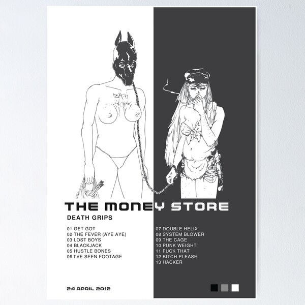 Death Grips The Money Store  Poster Poster