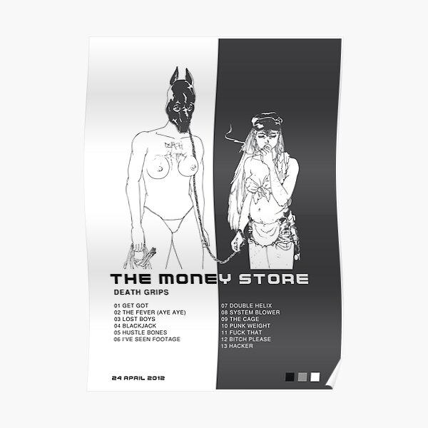 Death Grips The Money Store Poster Poster