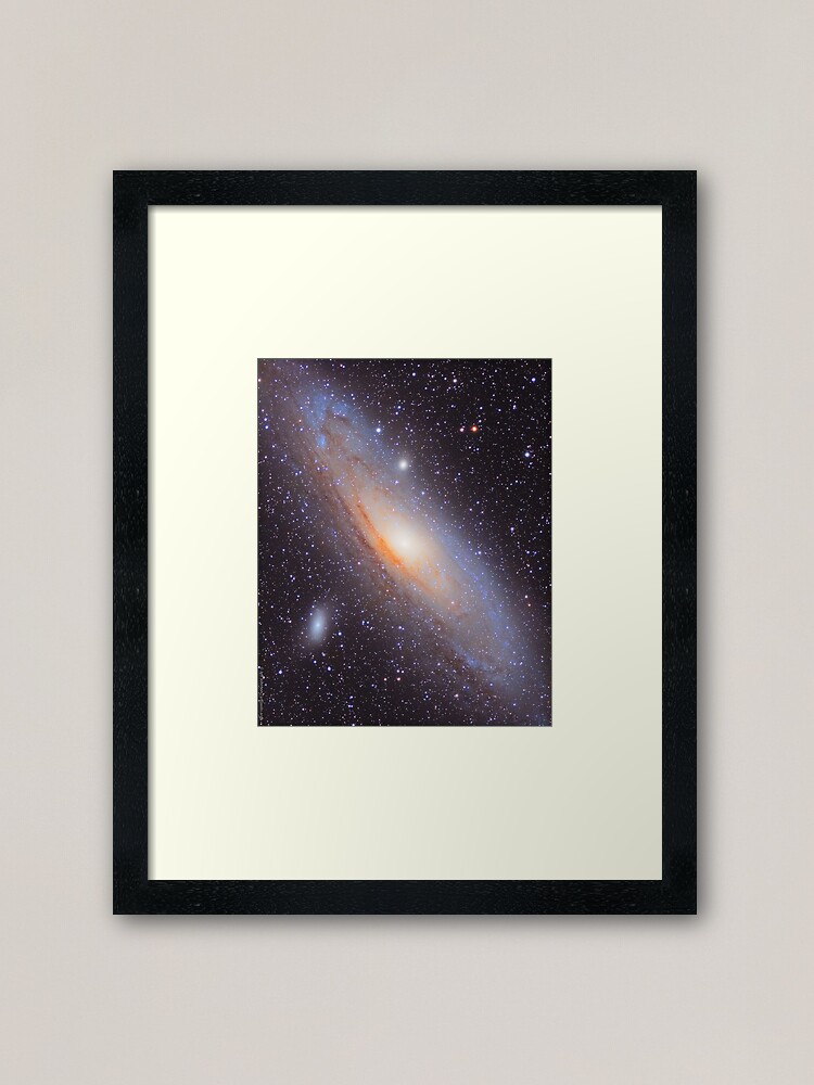 Thumbnail 2 of 7, Framed Art Print, M31 - Andromeda Galaxy designed and sold by jeffjastro.