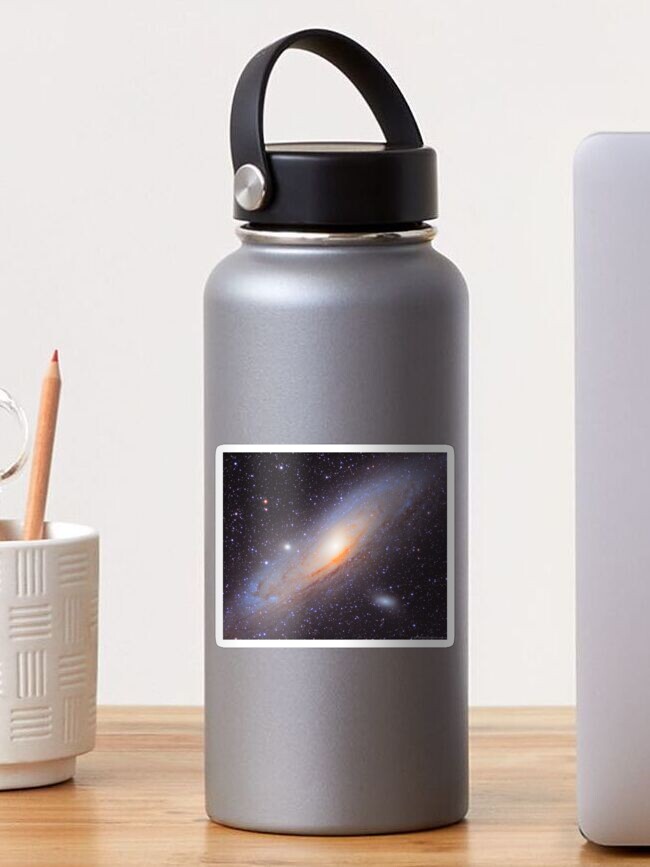 Thumbnail 1 of 3, Sticker, M31 - Andromeda Galaxy designed and sold by jeffjastro.