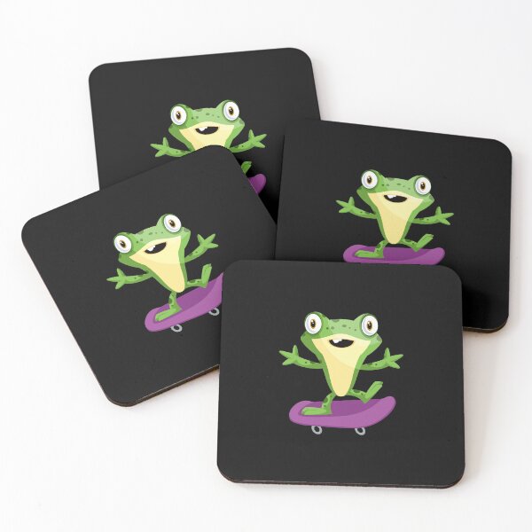 Item preview, Frog on a Skateboard designed and sold by Imaginative Expressions⭐️ ⭐️ ⭐️ ⭐️ ⭐️.